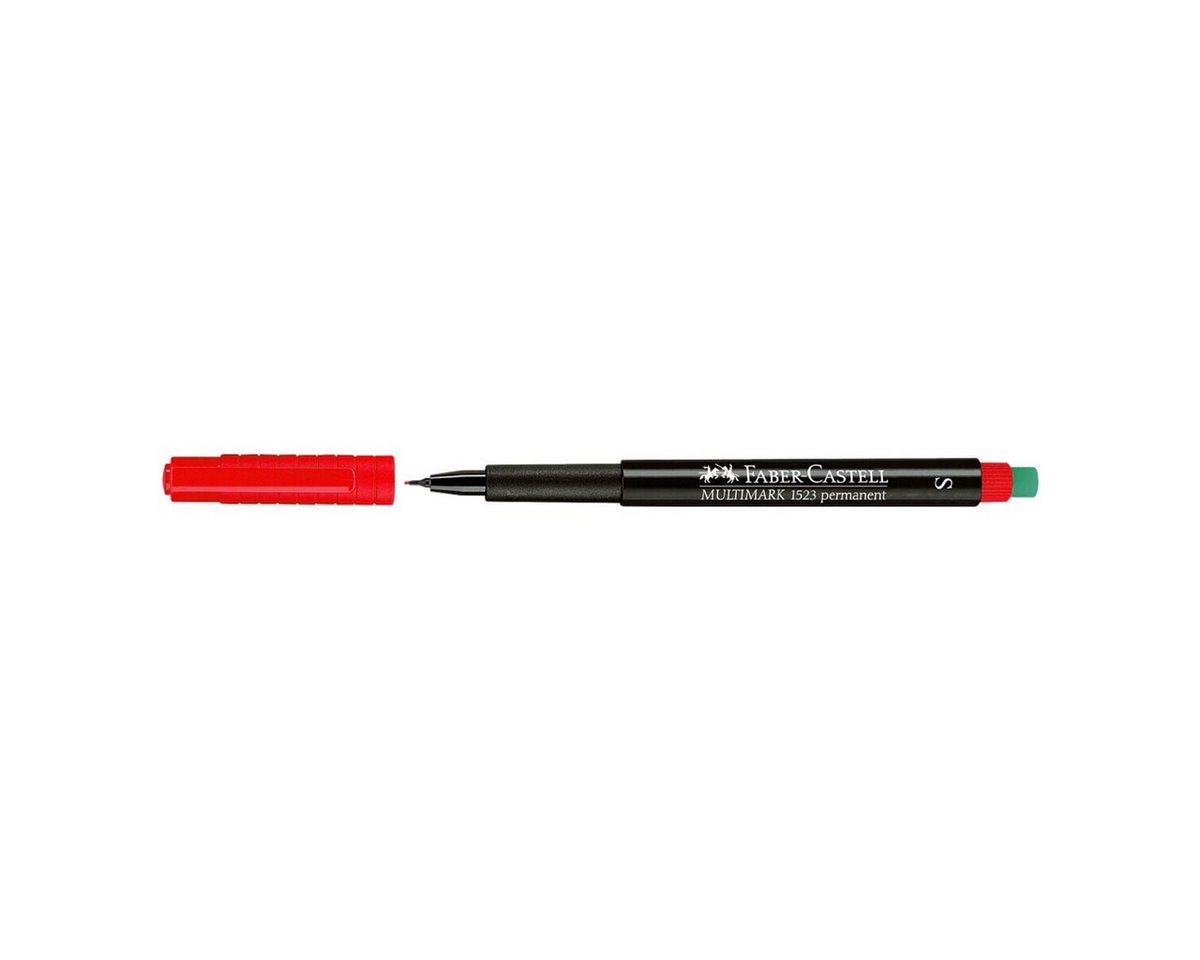Thumbnail - Faber-Castell Permanentmarker Multimark 1523 S, (1-tlg), Strichstärke 0,4 mm (S), korrigierbar