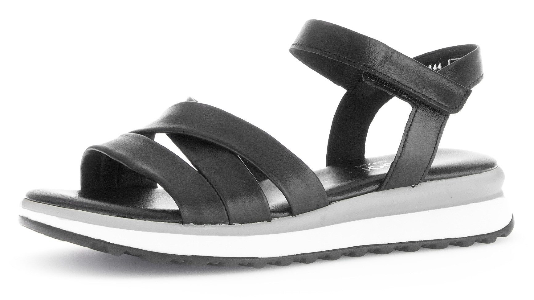 Gabor FLORENZ Keilsandalette, Riemchensandale, Sommerschuh, Komfortschuh günstig online kaufen