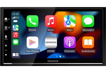 KENWOOD DMX7722DABS 2-DIN Media-AV-Receiver mit 6,8" Hochglanz-Touch-Display Autoradio (Digitalradio (DAB), FM-RDS Tuner, 50,00 W, Apple CarPlay und Android Auto, Bluetooth Audio & Freisprechen, 4x50Watt)