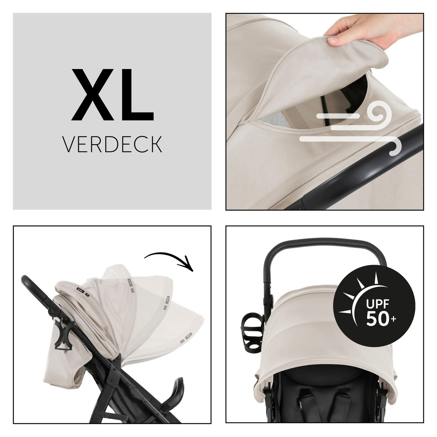 Hauck Kinder-Buggy Rapid 4D, belastbar bis 22 kg