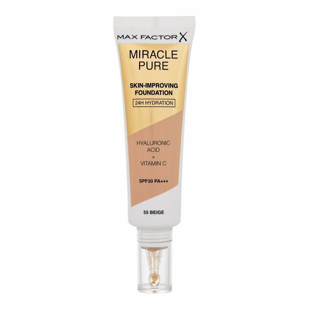 MAX FACTOR Foundation Miracle Pure Foundation Spf30 55-Beige 30ml