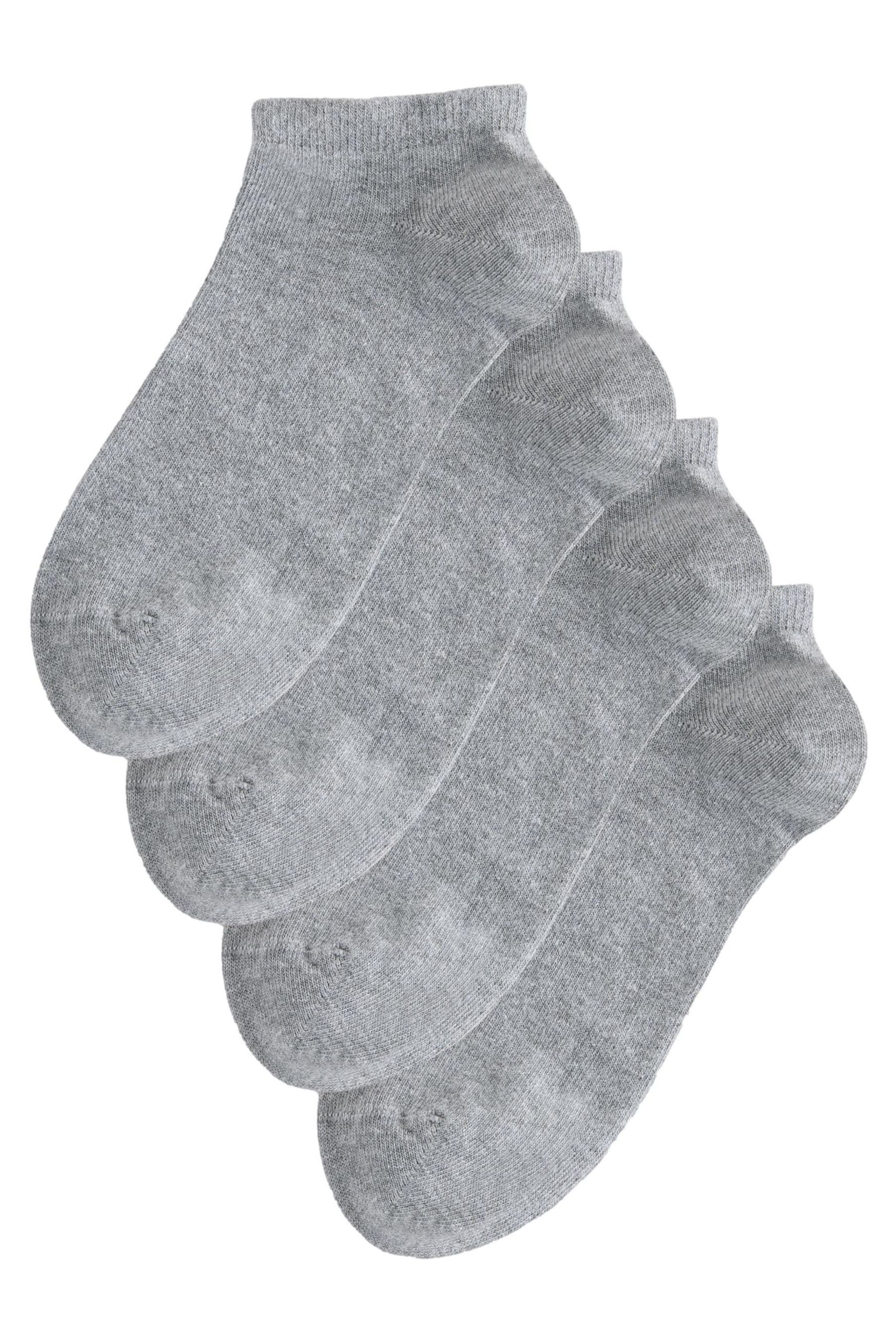 Sneakersocken Knöchelhohe Socken, 4er-Pack