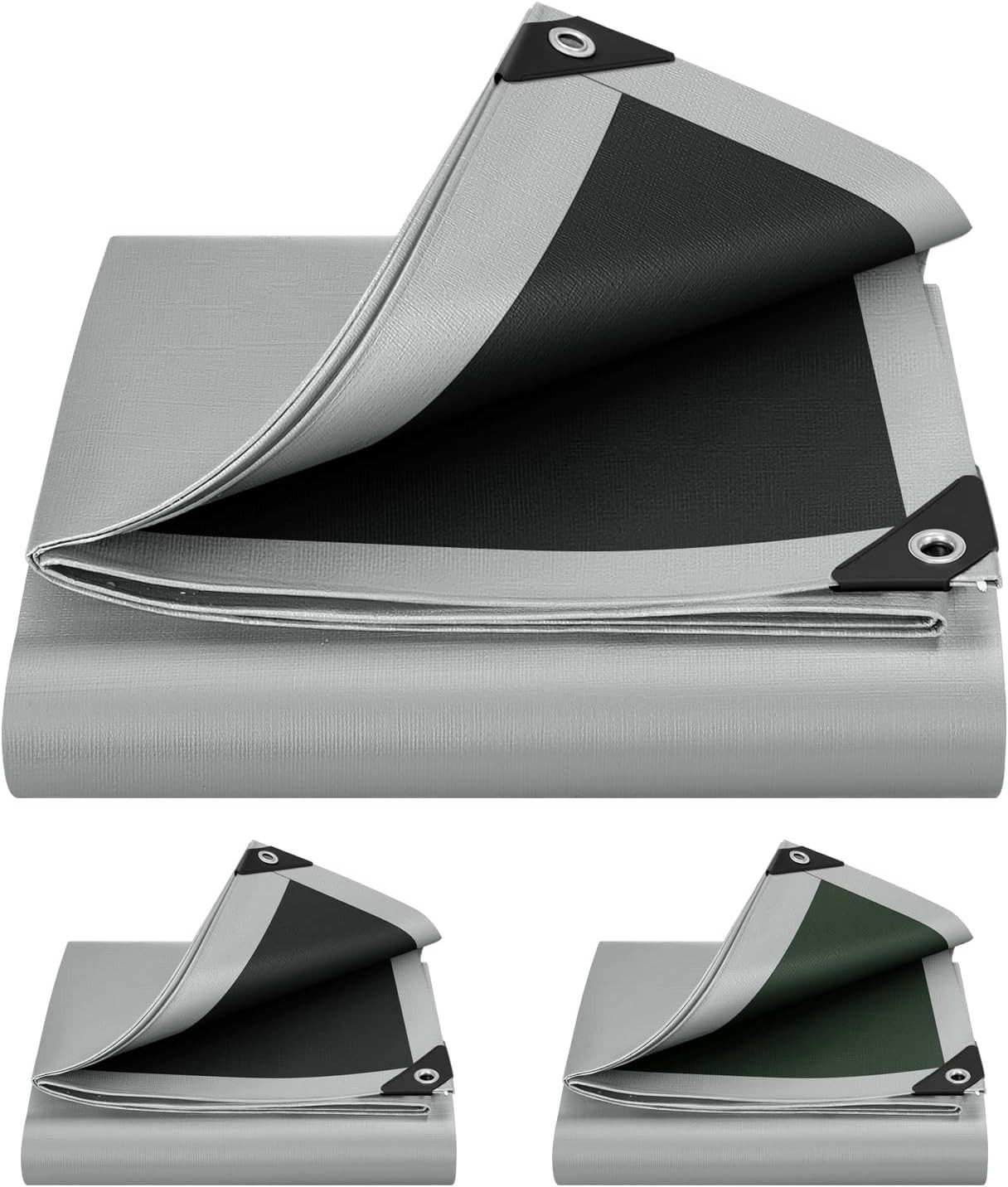 Woltu Schutzplane, Abdeckplane wasserdicht, mit Ösen, UV-Schutz, reißfest, günstig online kaufen