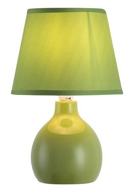 Rabalux LED Leselampe "Ingrid" Keramik, grün, rund, E14, IP20, ø170mm