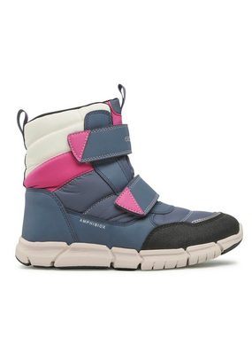 Geox Schneeschuhe J Flexyper G. B Abx B J16APB 0FU50 C4117 D Avio/Fuchsia Schnürschuh