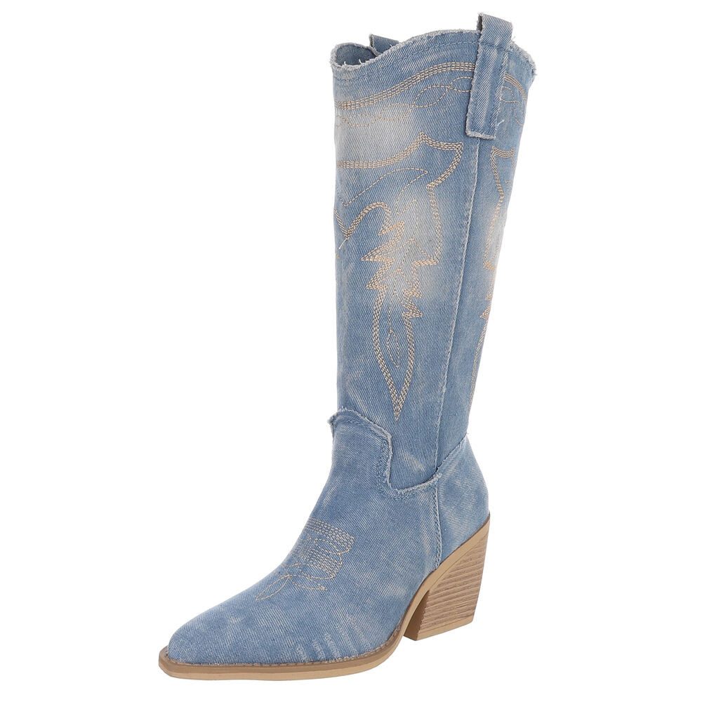 Ital-Design Damen Cowboyboots Western Sommerboots (88843838) günstig online kaufen
