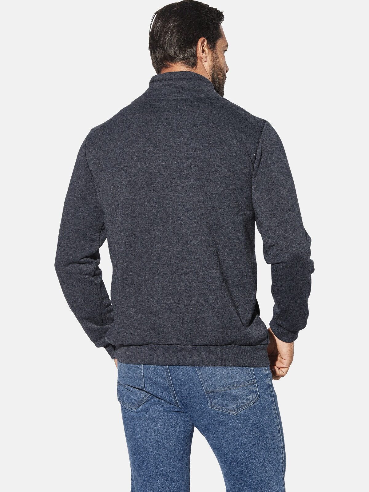 Jan Vanderstorm Sweatshirt ROLFBORG mit Melange-Effekt günstig online kaufen