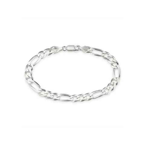 Bruno Banani Armband Schmuck Geschenk Silber 925 Armschmuck Armkette Figarokette