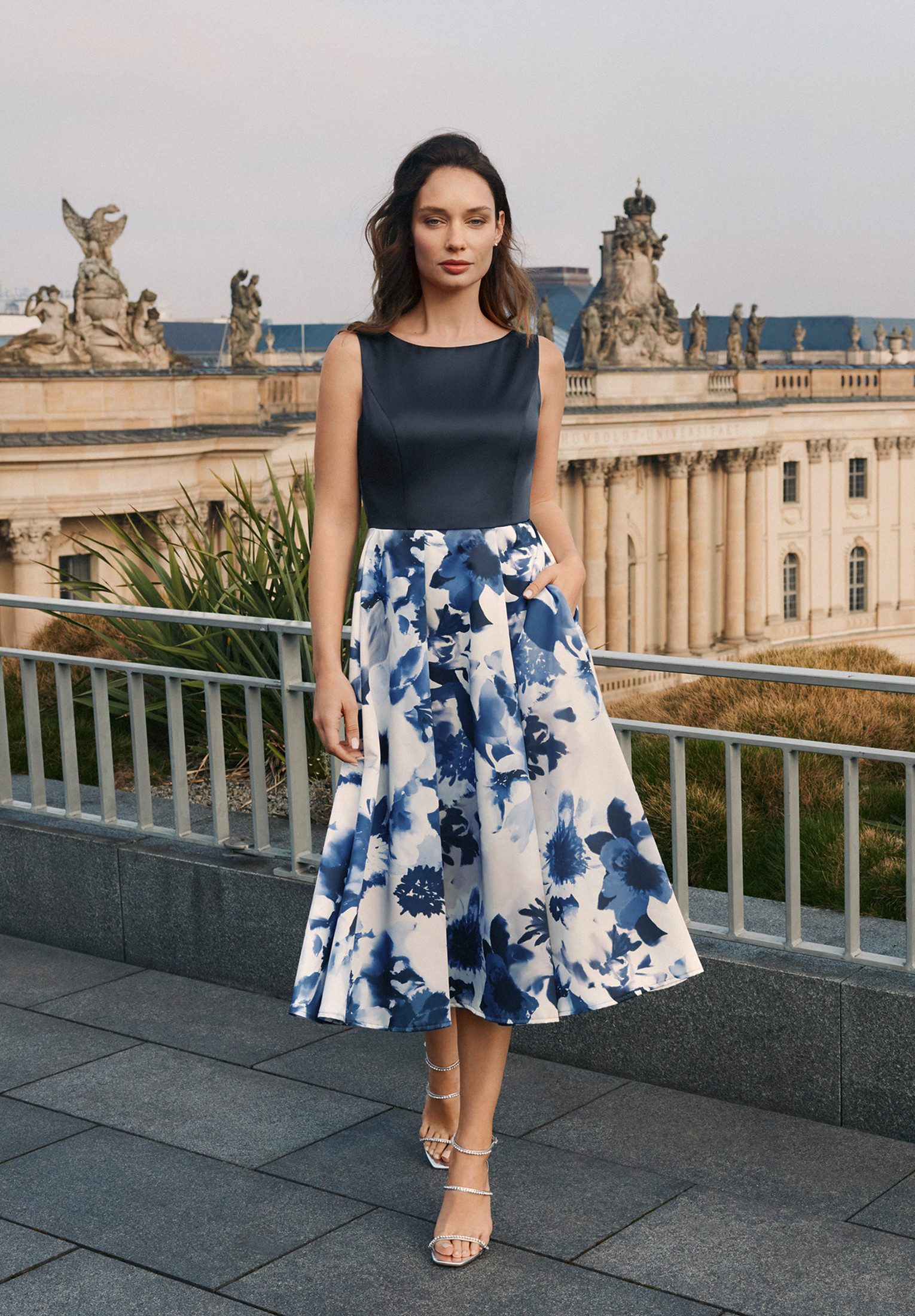 Vera Mont Cocktailkleid Damen mit ausgestelltem Rock