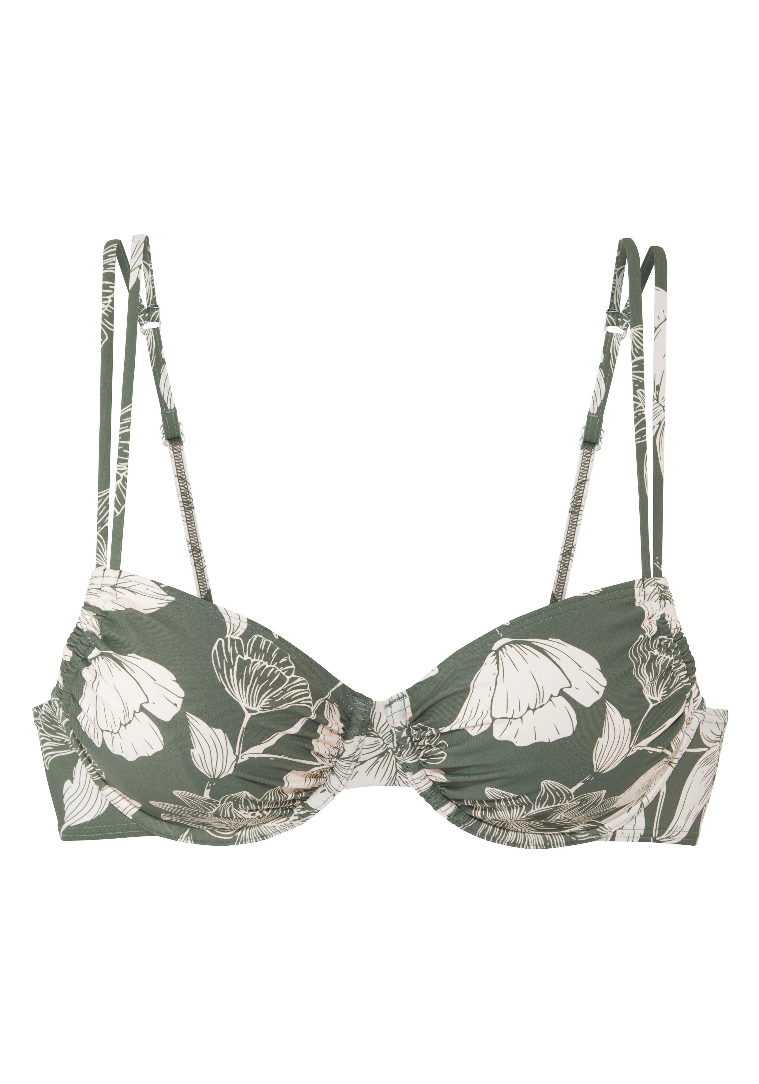 s.Oliver Bügel-Bikini-Top Lady, mit floralem Design günstig online kaufen