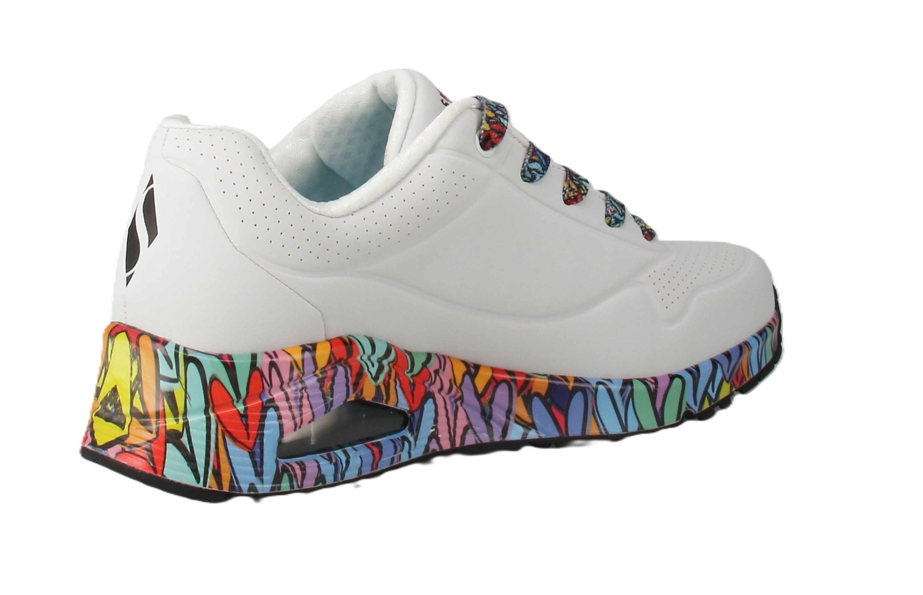 Skechers 177918 Uno Ravaged Love WMLT-Weiß günstig online kaufen