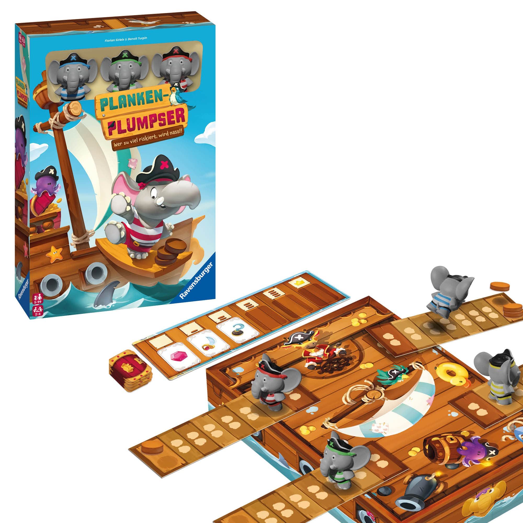 Ravensburger Spiel Planken-Plumpser, Ravensburger Spiel