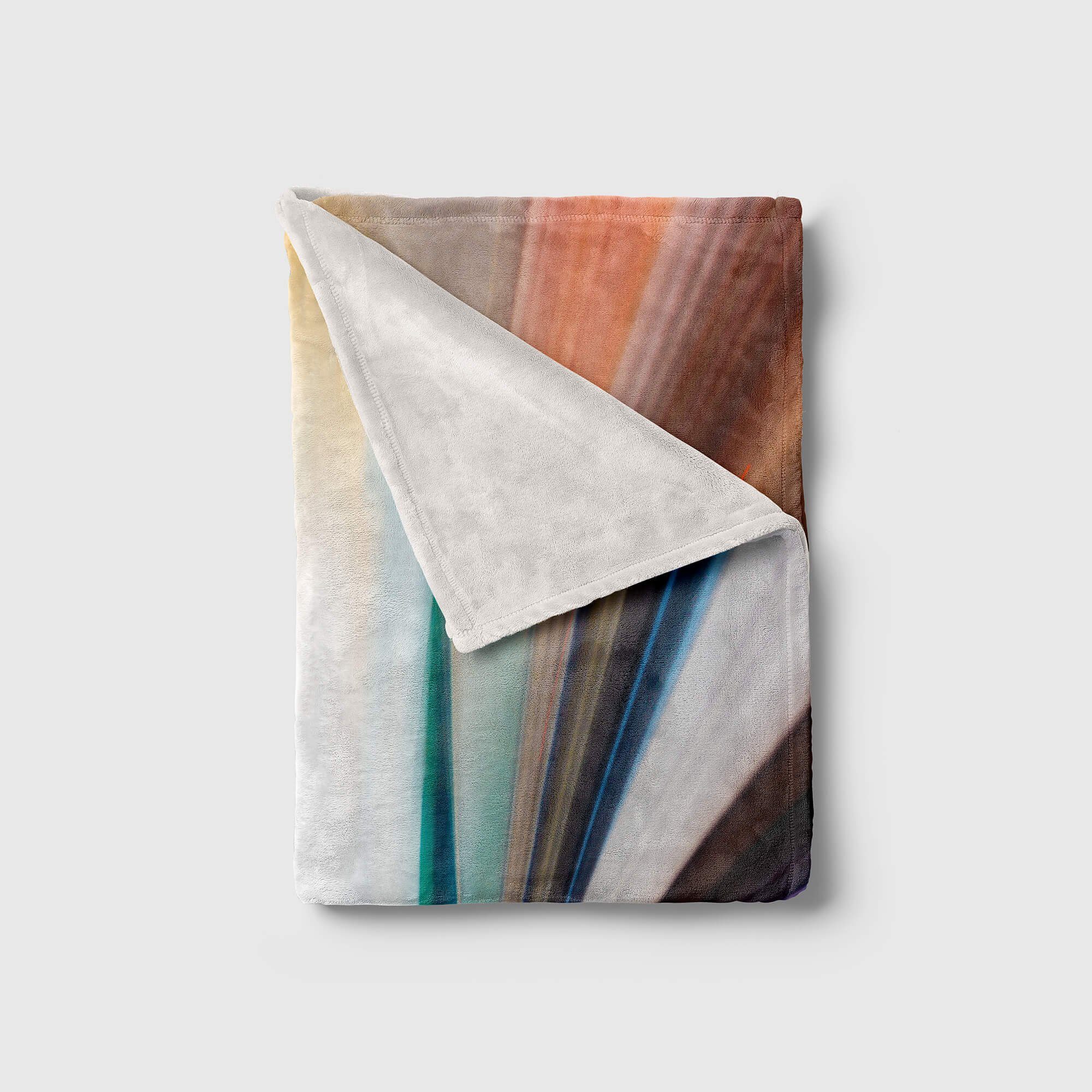 Abstrakt Handtücher Sinus Fotomotiv Saunatuch Kuscheldecke Kun, (1-St), mit Strandhandtuch Art Baumwolle-Polyester-Mix Handtuch Handtuch Geschwindigkeit