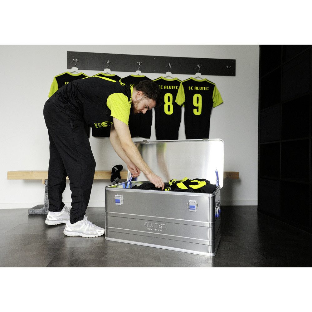 ALUTEC München Kiste Alutec COMFORT 140 12140 Transportkiste Aluminium (L x B x H) 900 x 49