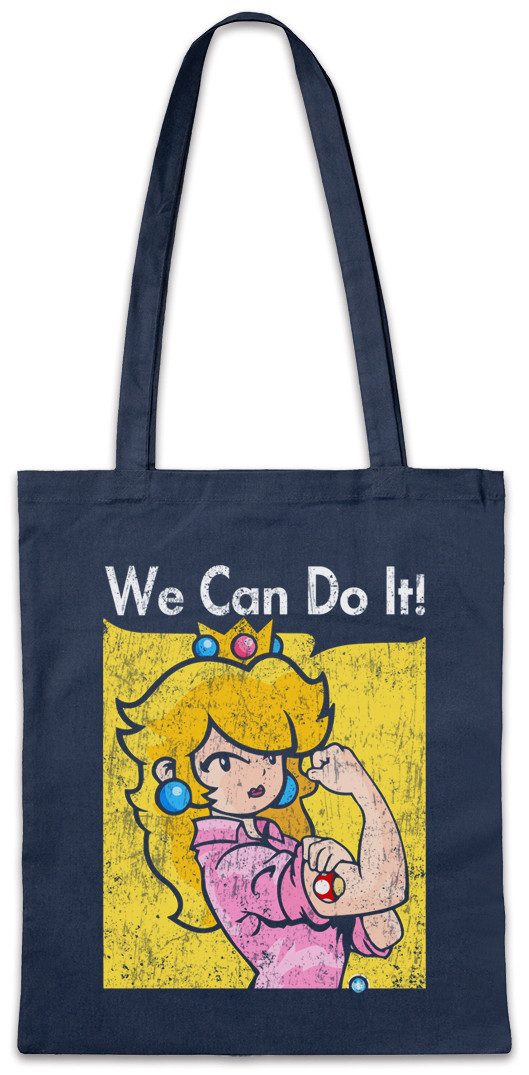 Beuteltasche We Can Do It Princess Stofftasche Super Gamer Games Geek Mario Nerd