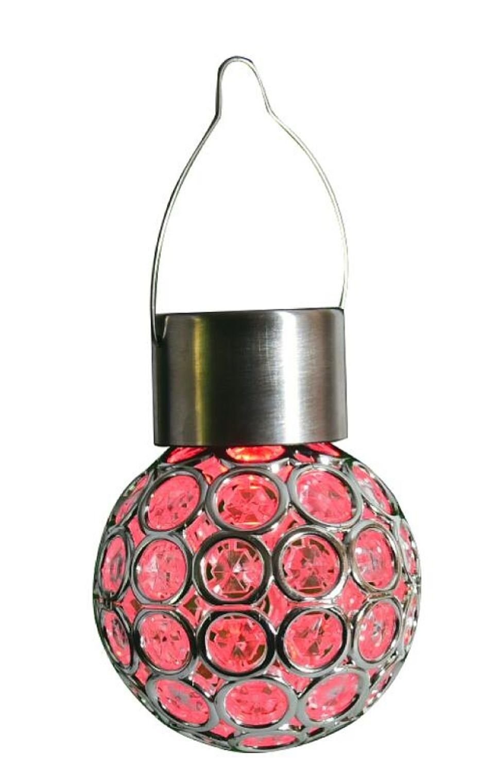 BURI Gartenleuchte Solar-Hängeleuchte Lampe Licht Deko Beleuchtung Garten Outdoor wohnen