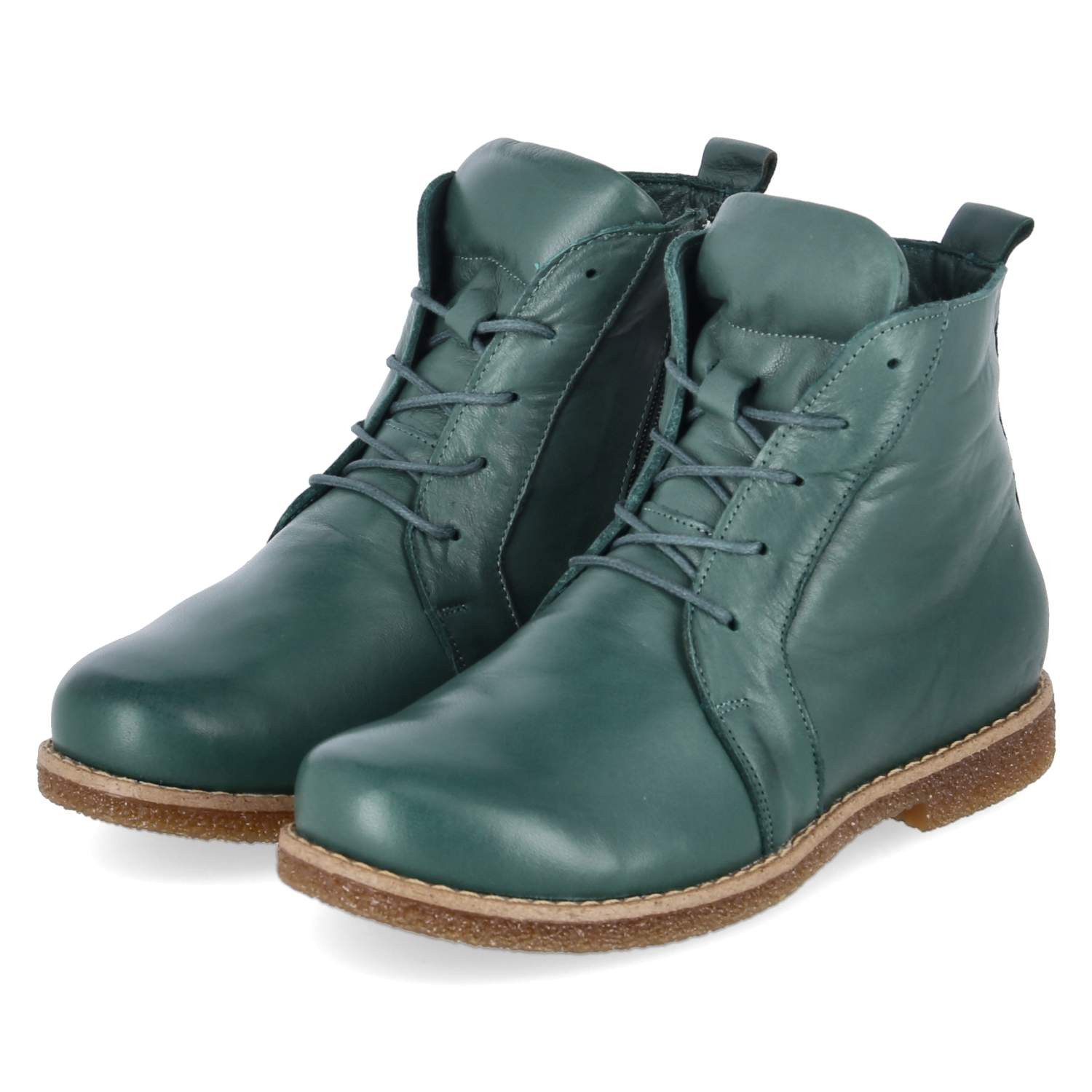 Andrea Conti Andrea Conti 0344523/112 Damen Glattleder green Schnürstiefel