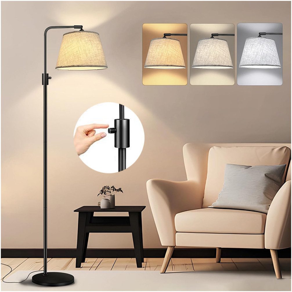 Sunicol LED Stehlampe Dimmbare Moderne Stehlampe günstig online kaufen