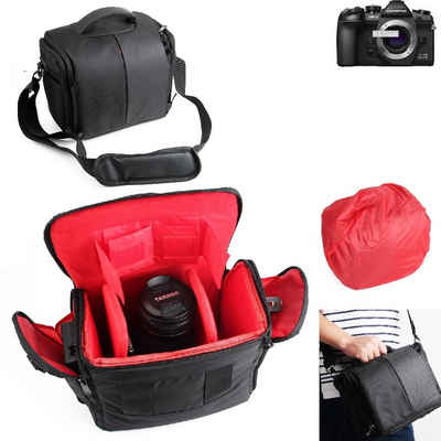 K-S-Trade Kameratasche für Olympus OM-D E-M1 Mark III, Kameratasche Fototasche Schultertasche Zubehör Tasche einteilbare