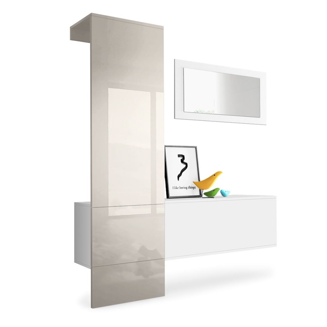 Vladon Garderoben-Set Carlton Set 4, (Wandgarderobe günstig online kaufen