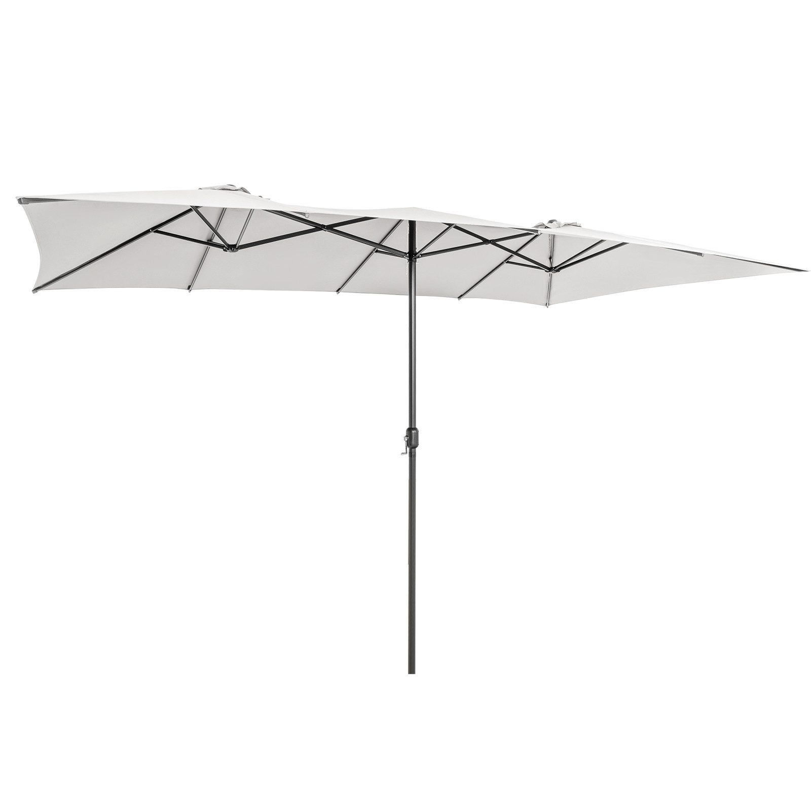 COSTWAY Sonnenschirm 426x265cm, rechteckig, UV Schutz, günstig online kaufen