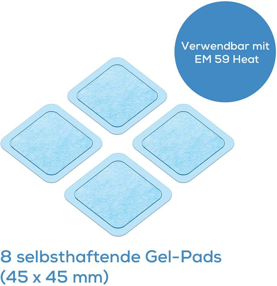 BEURER Elektrodenpads EM 59 & EM 89 Heat Gel-Pads, Set 8 St.