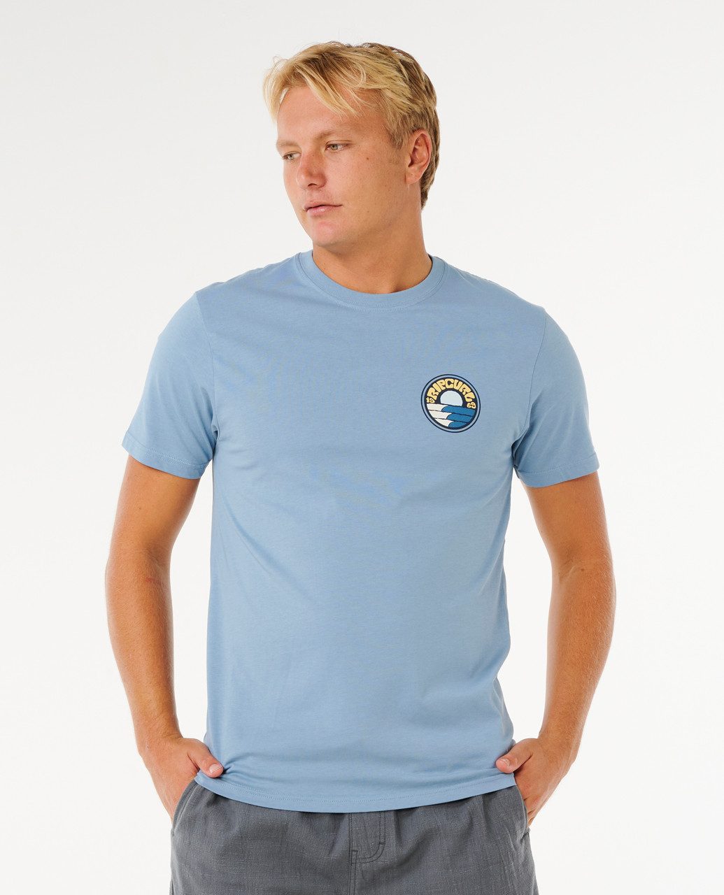Print-Shirt Rip Curl Pacific Rinse Stacked T-Shirt