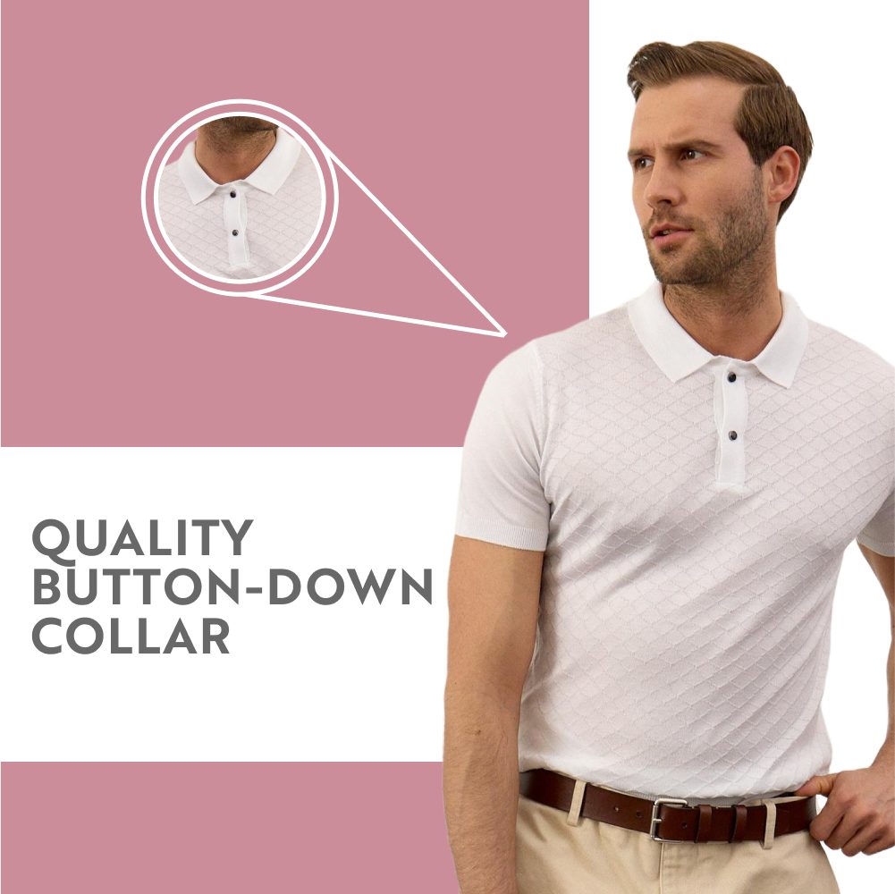 danger Poloshirt Strick-T-Shirt Herren – Rundhals, günstig online kaufen