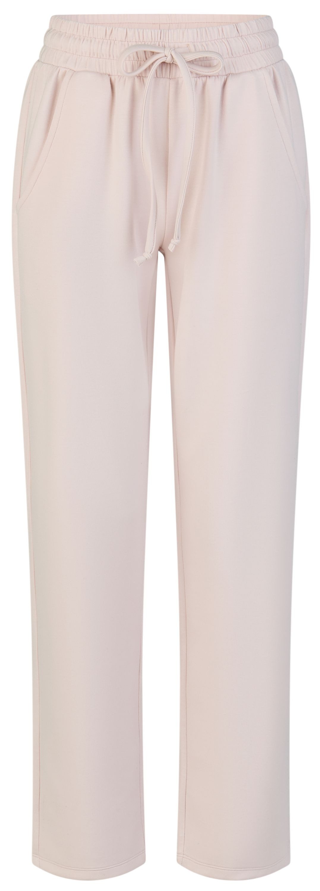By Louise Pyjamahose Lace Luxury (1-tlg., 1-teilig) Damen Schlafhose Loungewear lang Homewear Modal