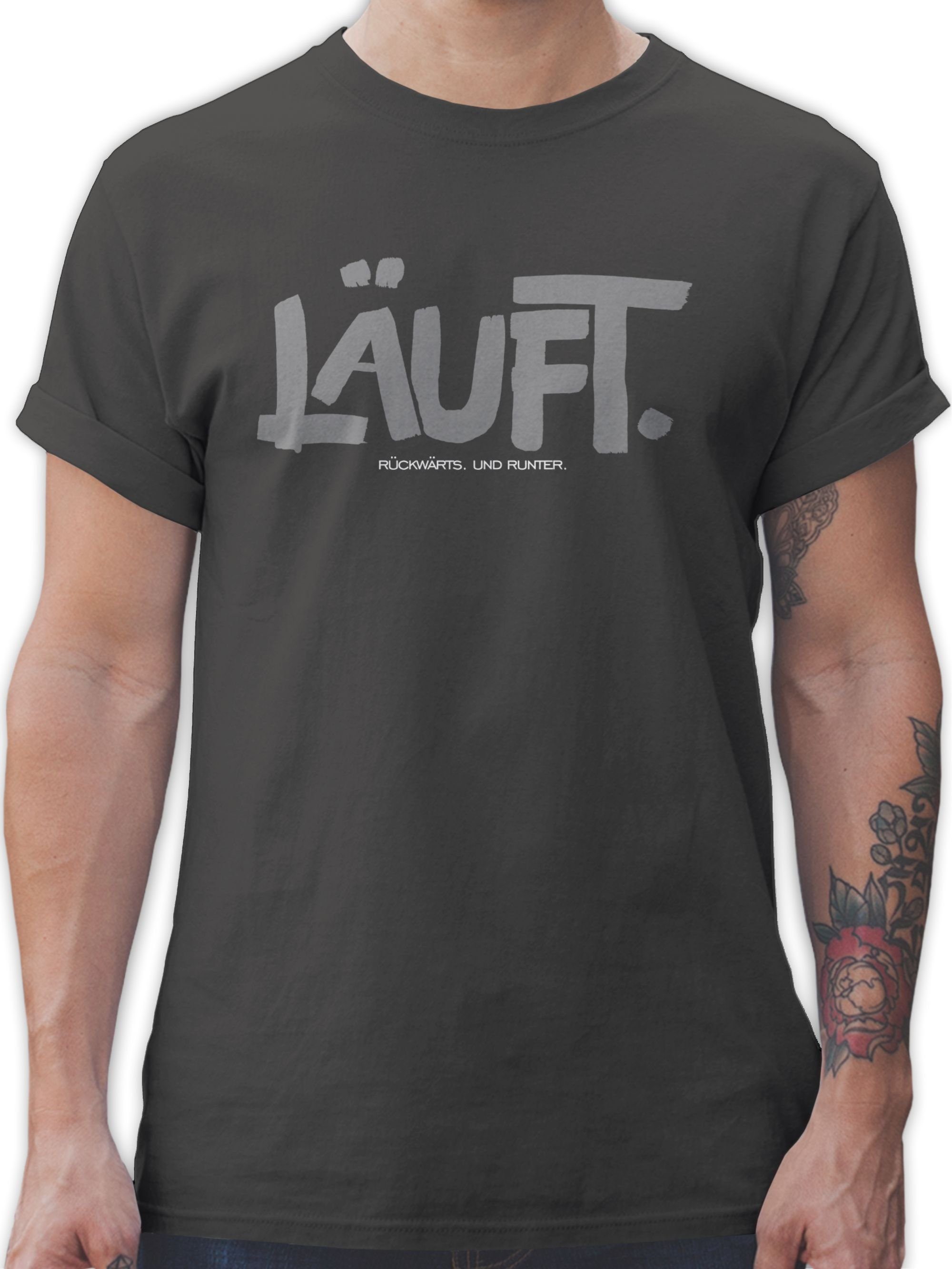 Shirtracer TShirt Läuft Läuft Lustig Sprüche Lustiger Spruch Nerd