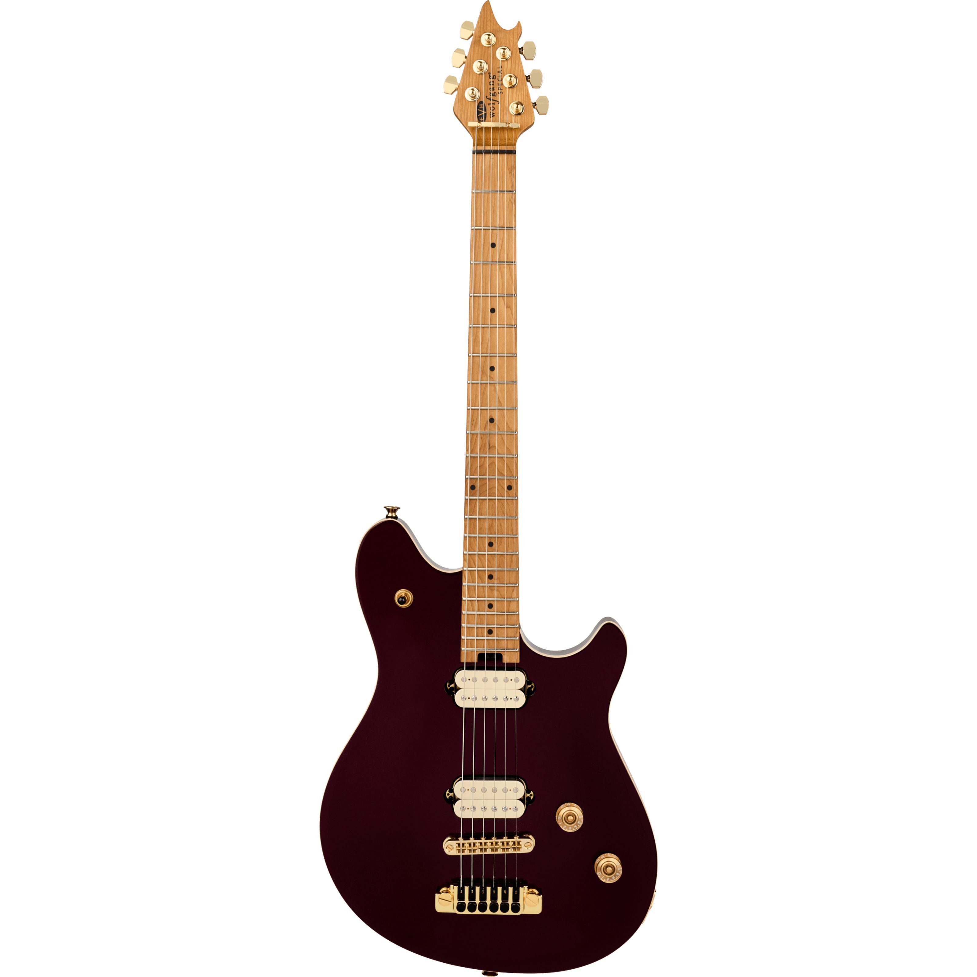 EVH E-Gitarre, E-Gitarren, Andere Modelle, Wolfgang Special Baked Maple T.O.M. Oxblood - E-Gitarre
