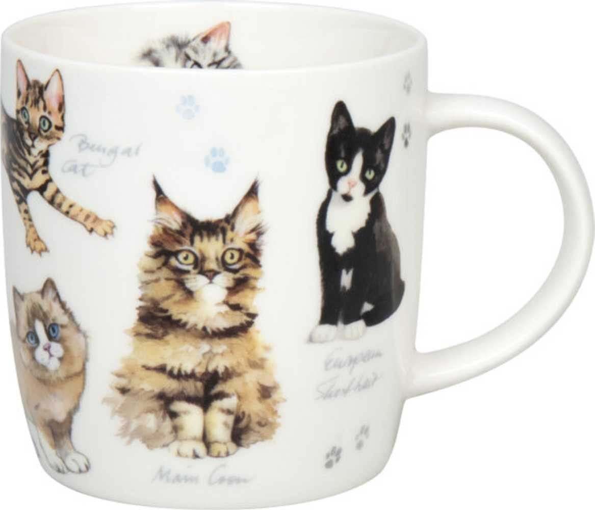 Könitz Tasse Natures Diversity Katzen 0,35 L Porzellan