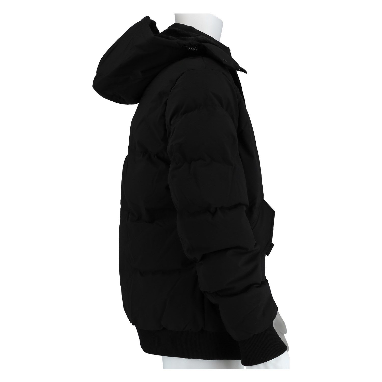 Poolman Winterjacke mit Kapuze Fell P2304.784 (warm wattiert, leicht) schwarz Herren