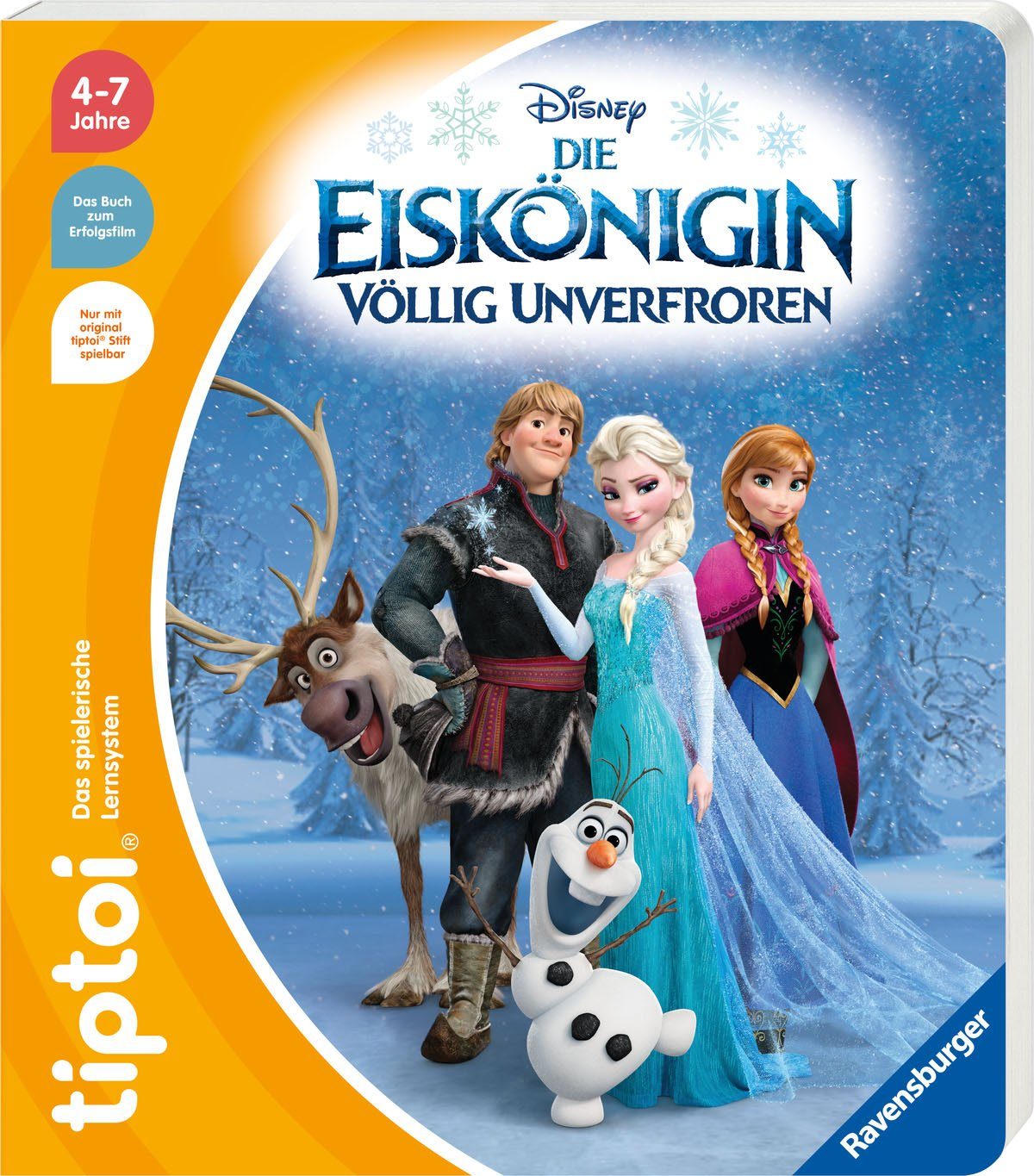 Ravensburger Buch tiptoi® Disney Die Eiskönigin - Völlig unverfroren, Made in Europe