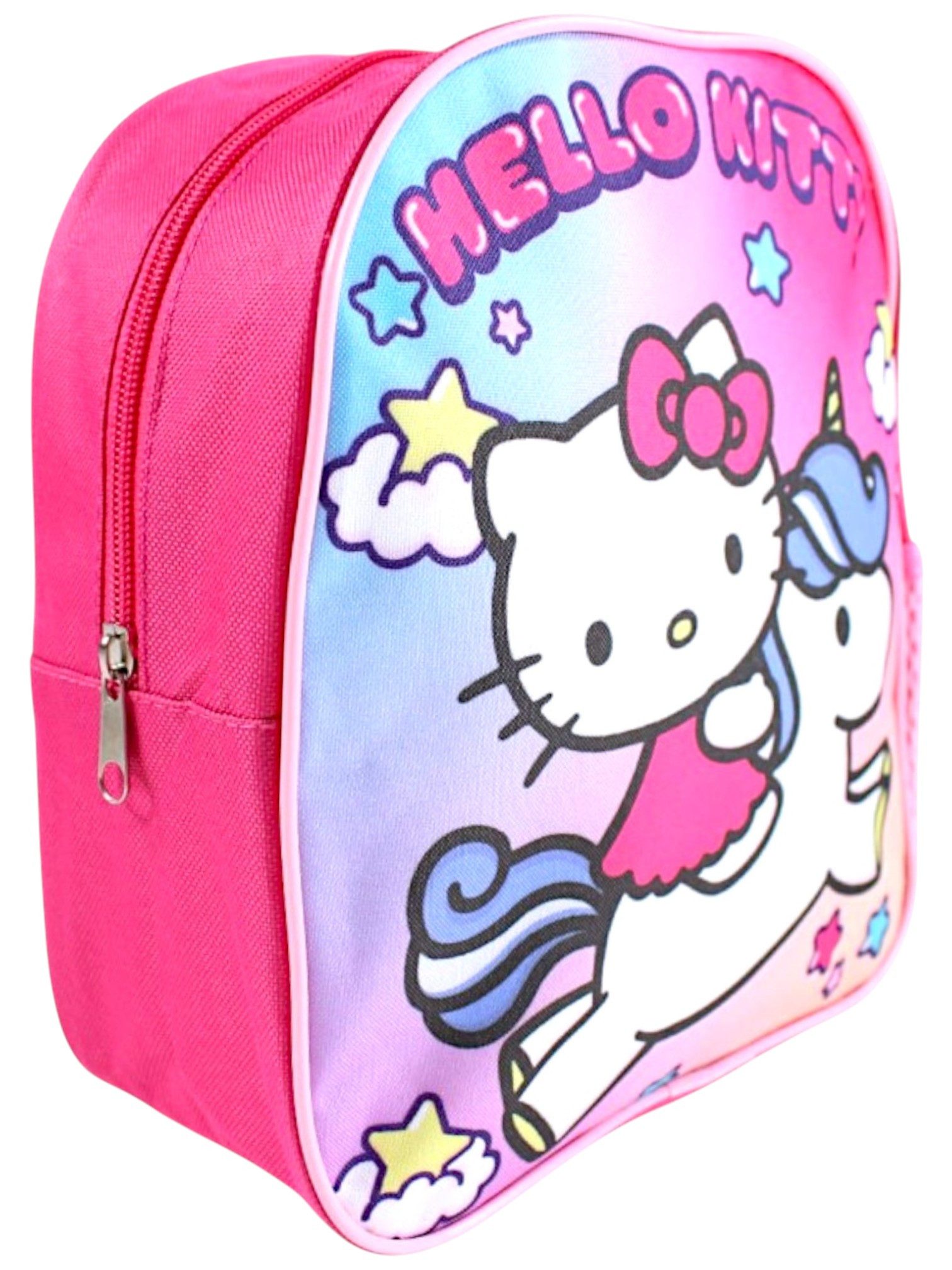 Hello Kitty Kindergartentasche Hello Kitty & Einhorn, Kinder-Rucksack 25x22x10 cm