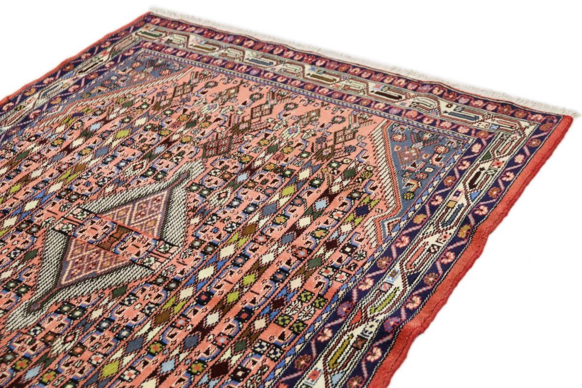 Trading, 8 rechteckig, Höhe: 134x174 Handgeknüpfter Hamadan mm Orientteppich Perserteppich, Orientteppich / Nain