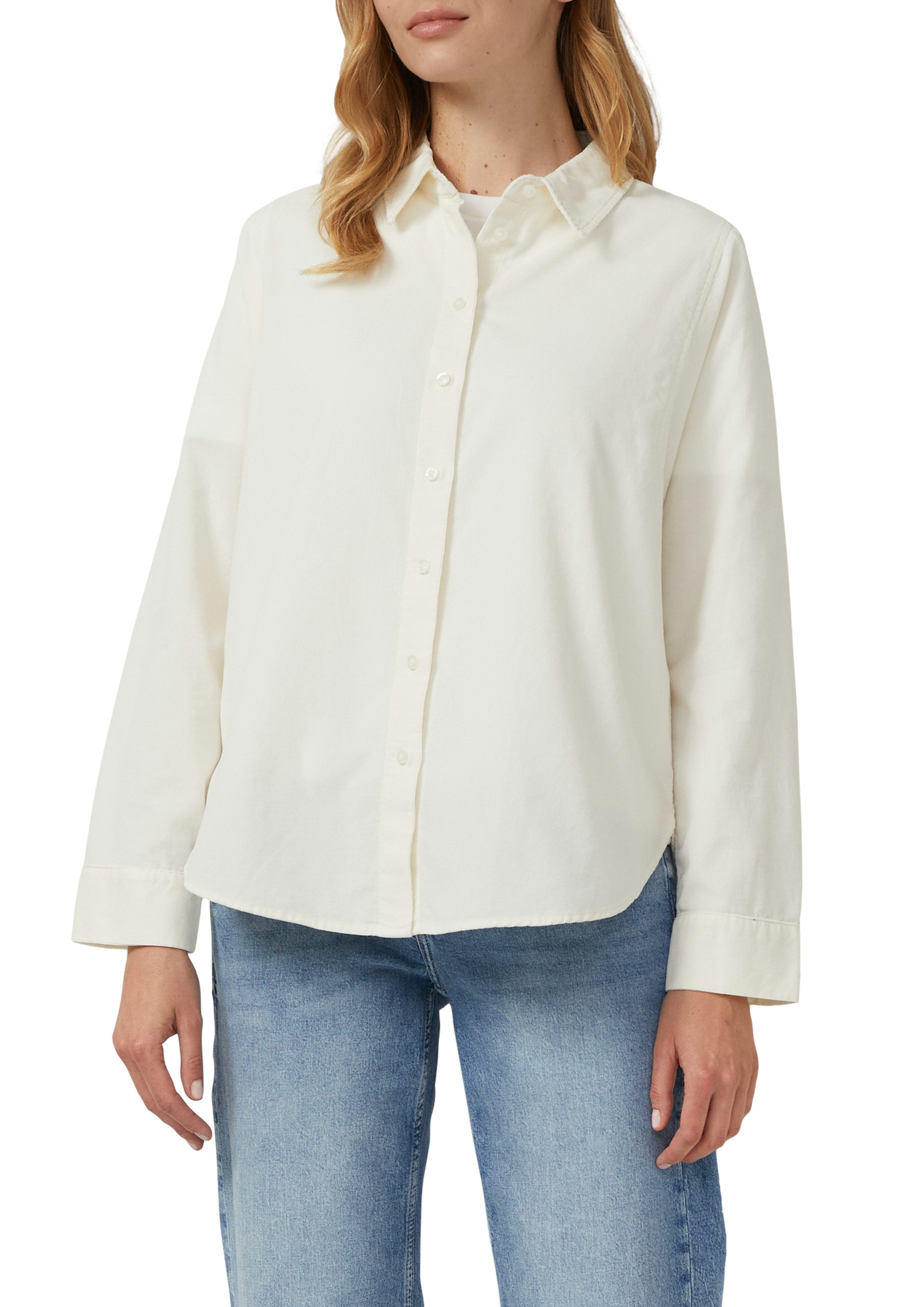 s.Oliver Hemdbluse aus Feincord, Relaxed Fit günstig online kaufen