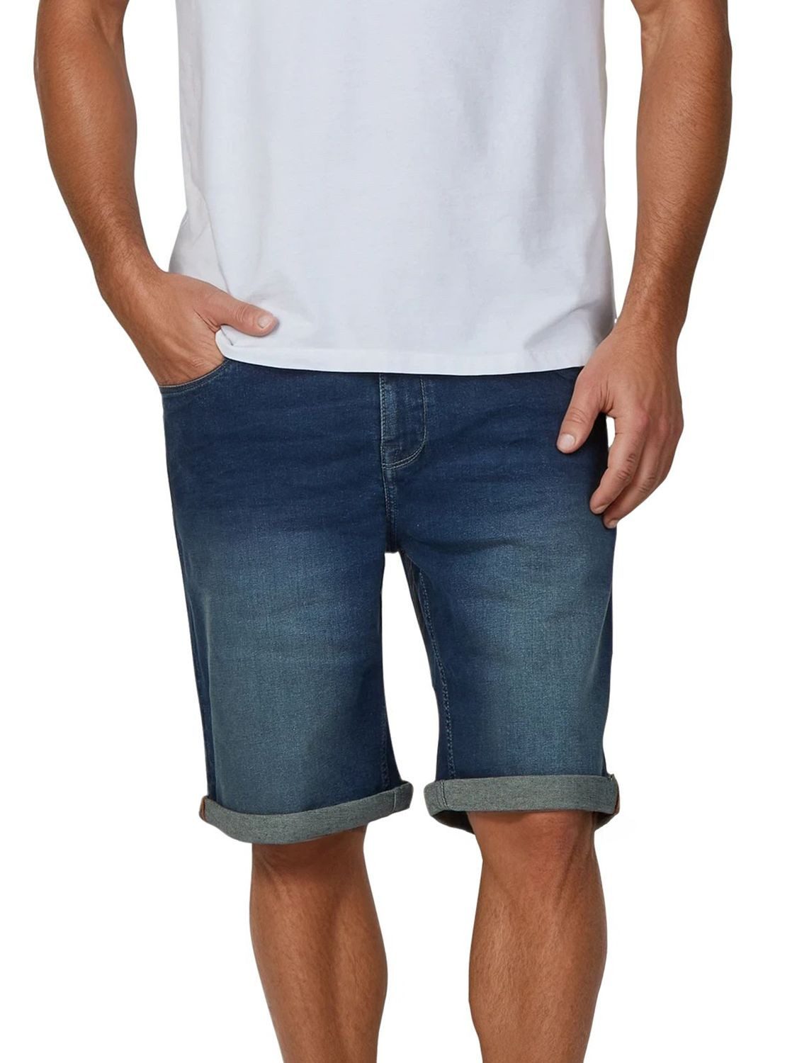 riverso Jeansshorts Herren Shorts RIVUdo Regular Fit Bermudashorts mit Stre günstig online kaufen