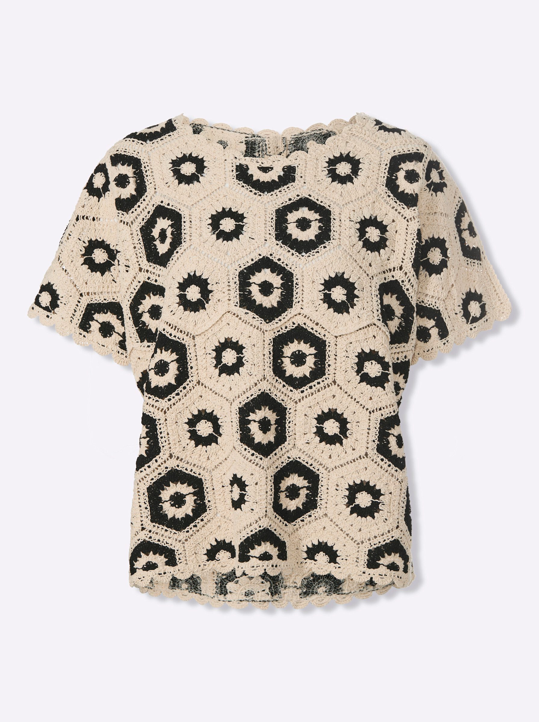 Strickpullover Pullover Kurzarm