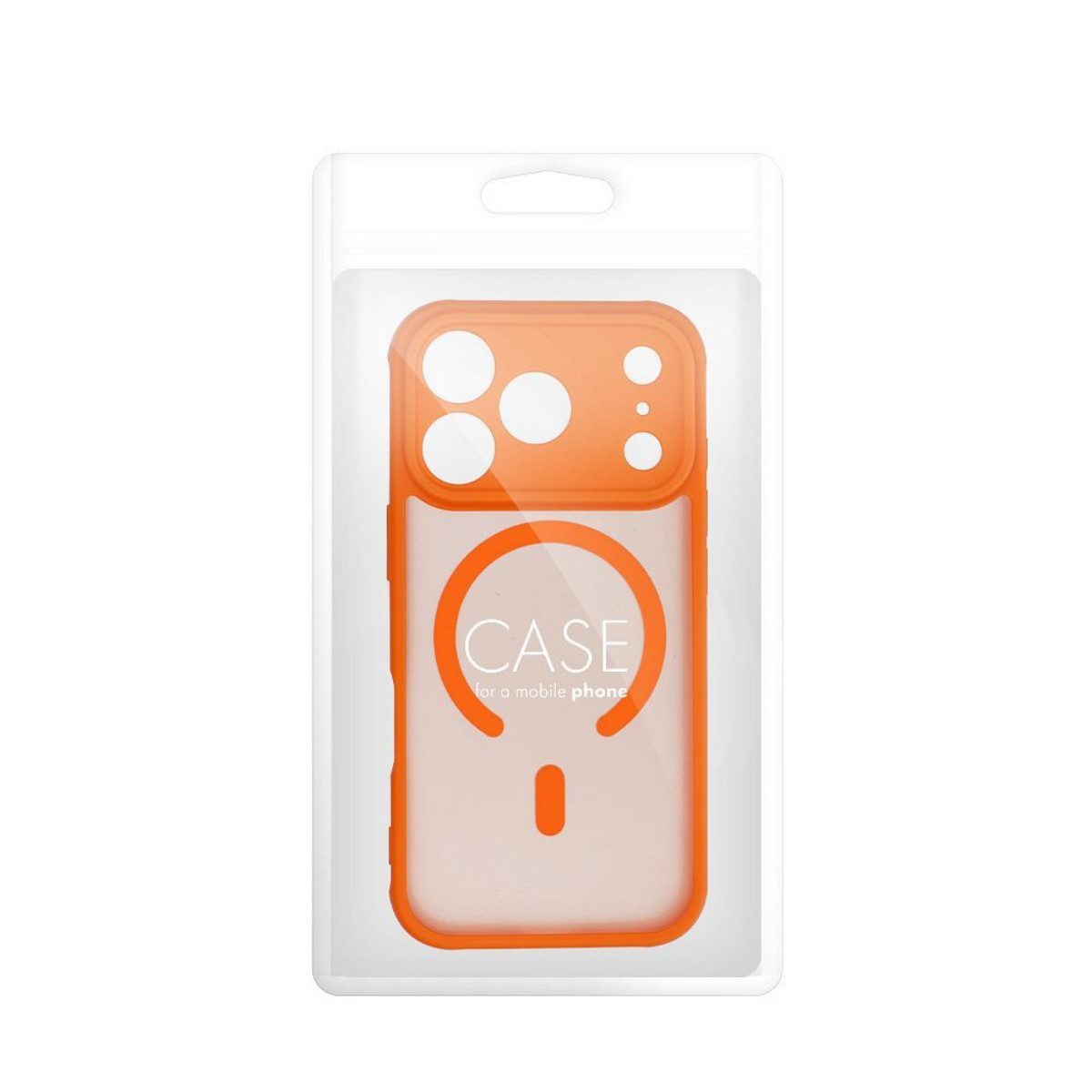 COFI 1453 Handyhülle Full Matte Mag Kompatibel mit iPhone 17 Pro Hermes-orange Magnetisch 6,3 Zoll, Magnetisch, Modern, Funktional und mattes Finish – Bild 5 von 5
