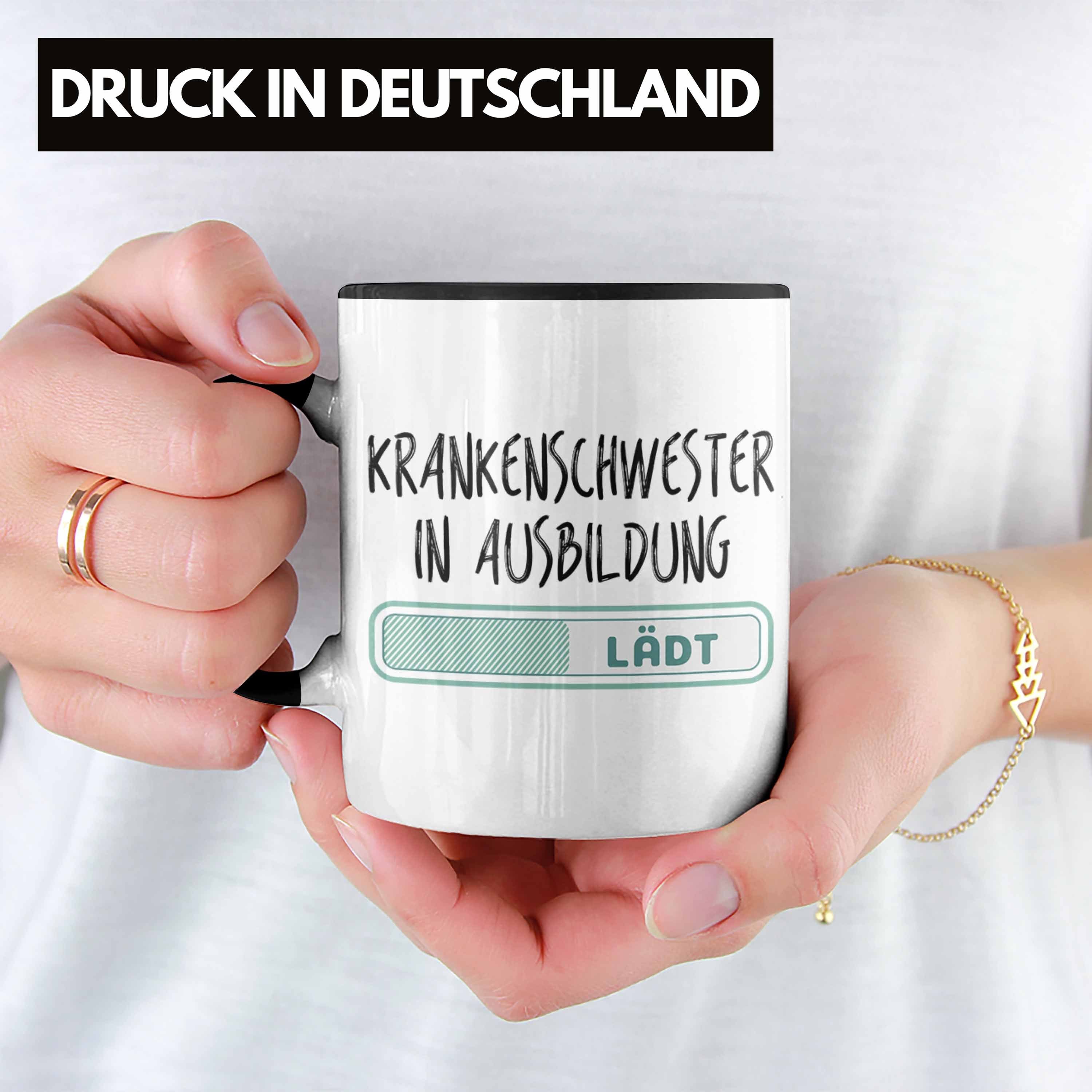 Krankenschwester Tasse In Trendation Ausbildung Krankenschwester - Trendation Geschenk Zur Tasse Schwarz Ausbildung