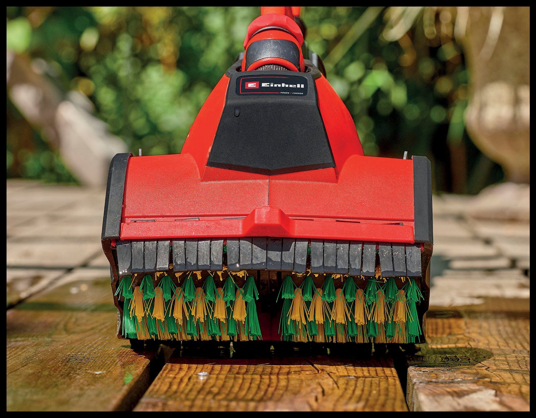 Einhell Reinigungsbürsten-Set SOFT, (3-tlg), für Akku-Oberflächenbürste »Picobella«, für Holz und Kunstrasen