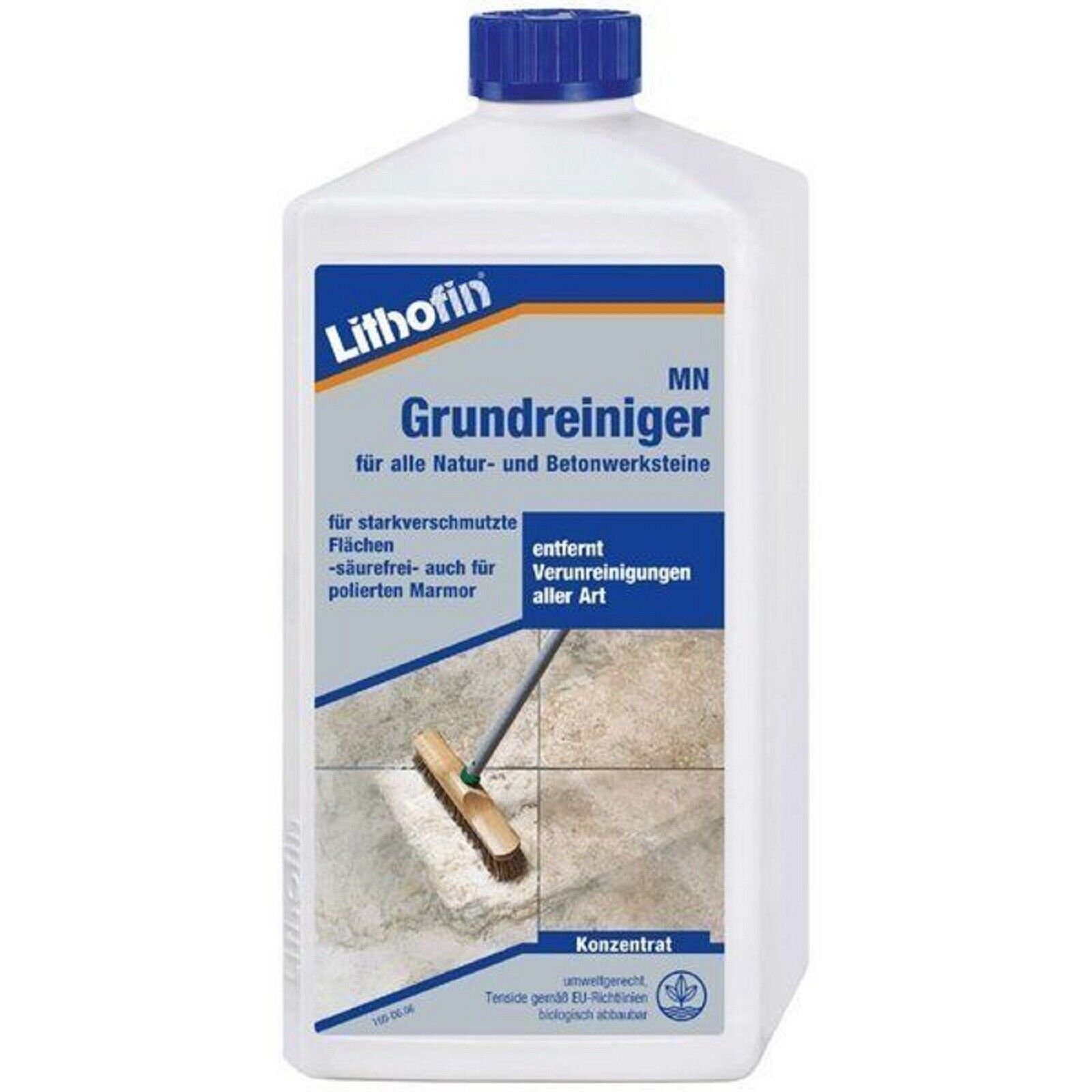 Lithofin Lithofin MN Grundreiniger für Natursteine 1 Liter Grundreiniger