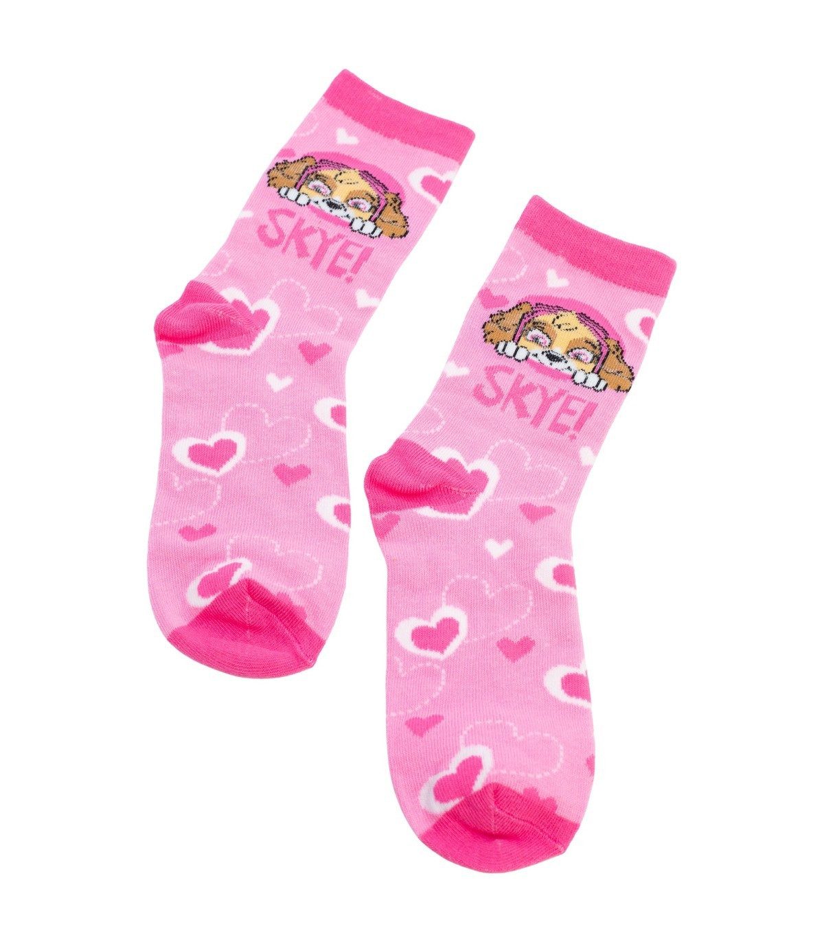 PAW PATROL Tasse Geschenkset mit Keramiktasse und Socken Größe 31 bis 38, 2-tlg., Keramik, Textil