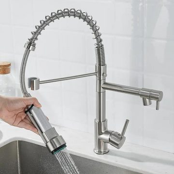 Mrichbez Küchenarmatur Wasserhahn Küchenarmatur mit Brause Ausziehbar (1-St)