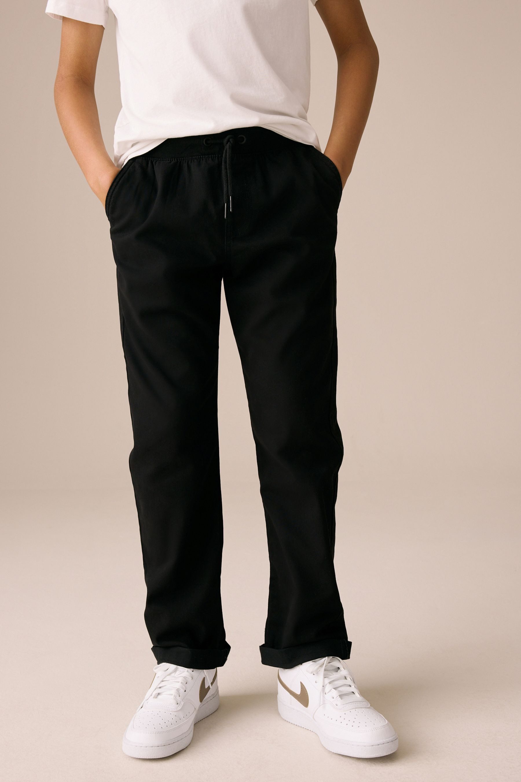 Next Schlupfhose Schlupfhose mit geripptem Bund (1-tlg)