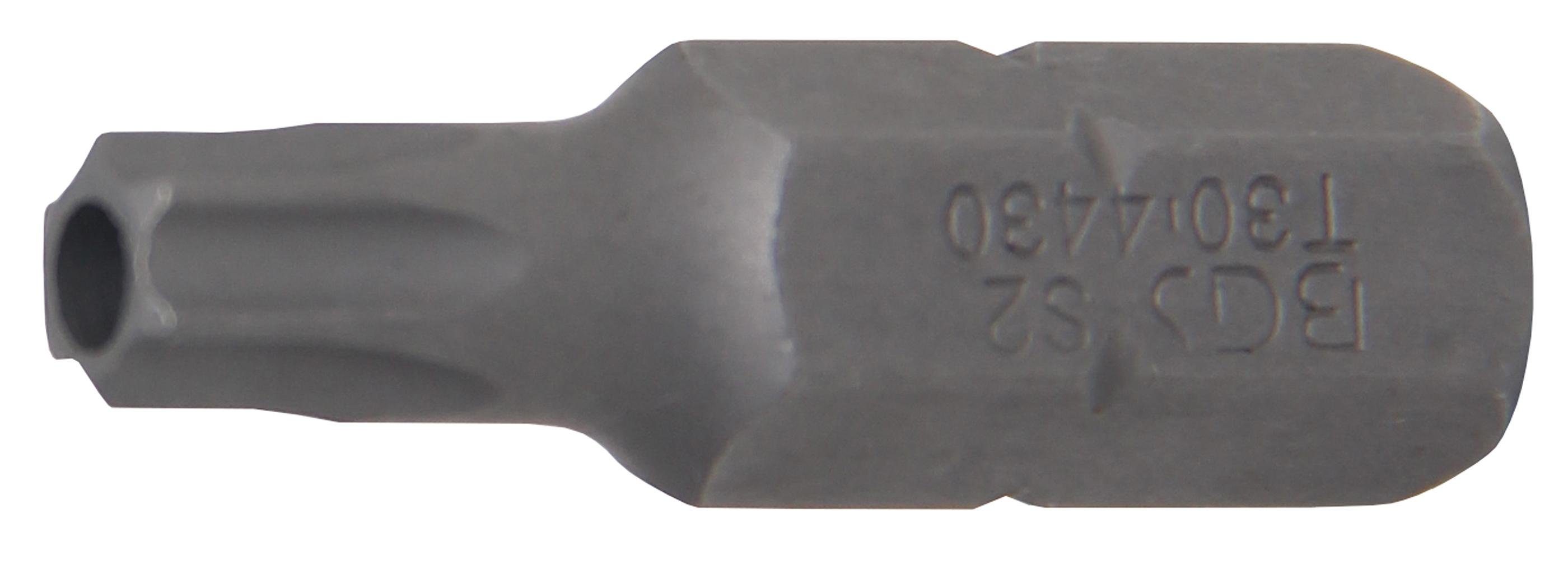 (für Bit, (5/16), 8 T30 Bohrung T-Profil mit BGS Antrieb Torx) mm Bit-Schraubendreher technic Außensechskant