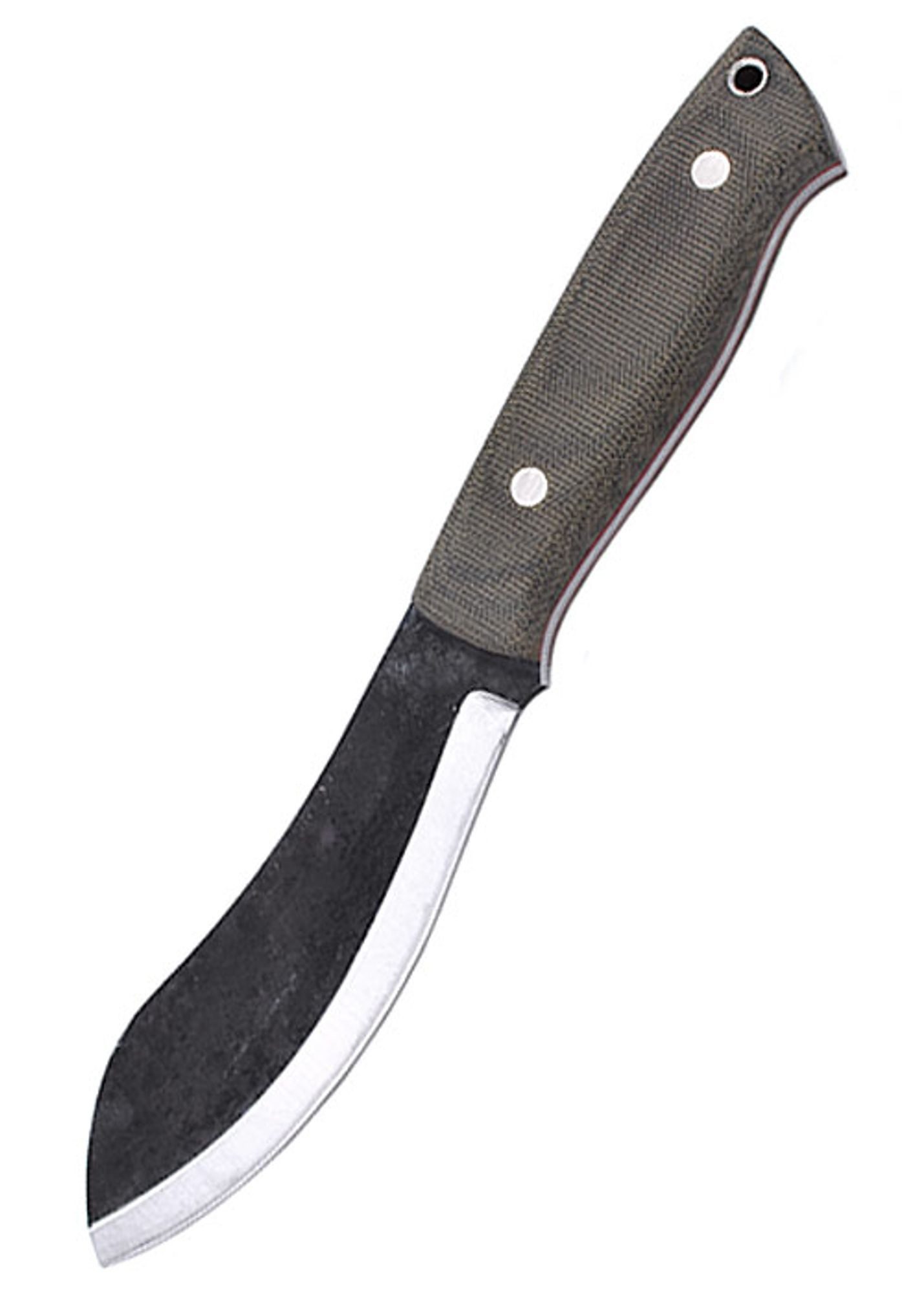 Taschenmesser Brisa Nessmuk 125 - Grünes Micarta, Scandi