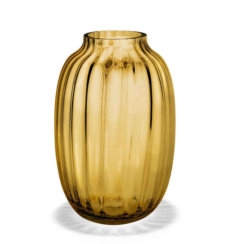 HOLMEGAARD Dekovase PRIMULA Vase Glas amber 25,5 cm (h), PRIMULA Vase Glas amber 25,5 cm (h)