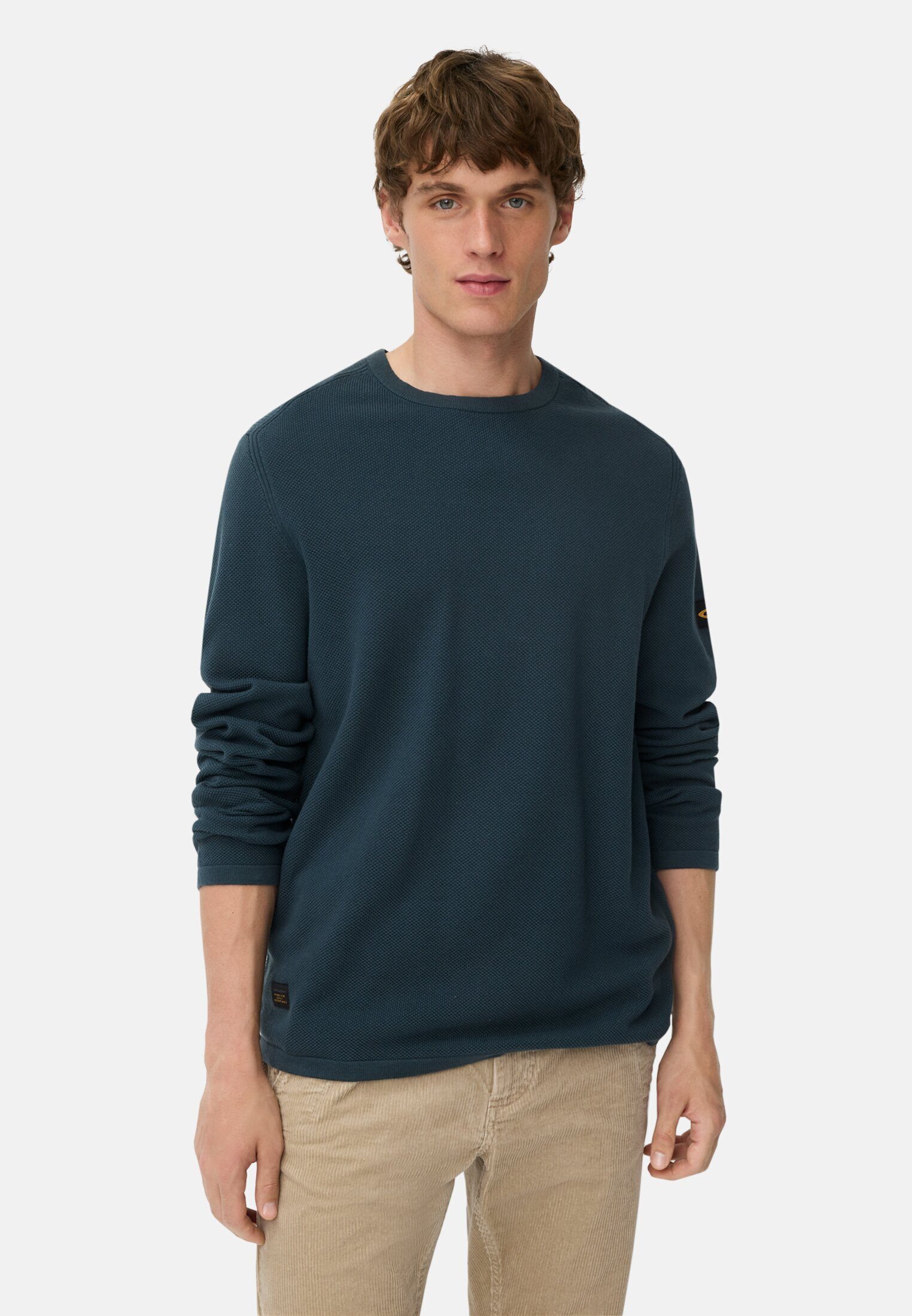 camel active Sweatshirt aus reiner Baumwolle günstig online kaufen